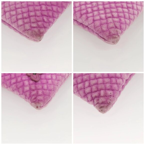 BOTTEGA VENETA Shoulder Bag Velor Purple Auth 120966 - Picture 15 of 16